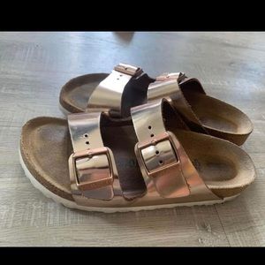Rose Gold Birkenstock’s
